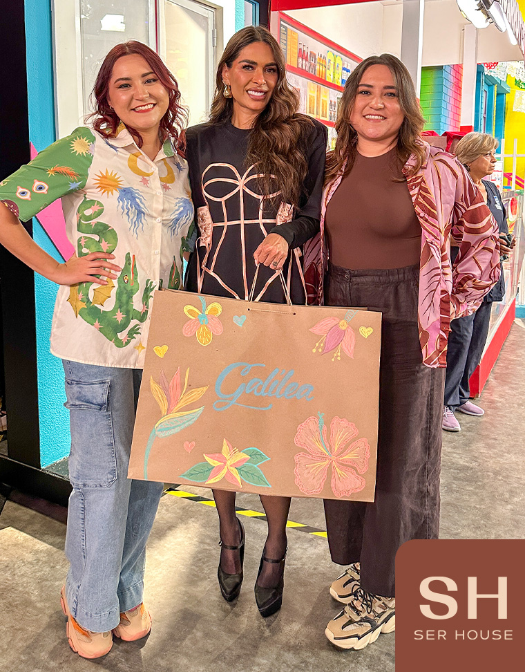 Participación de Ser House Casa Creativa en el programa Hoy de Televisa junto a Galilea Montijo